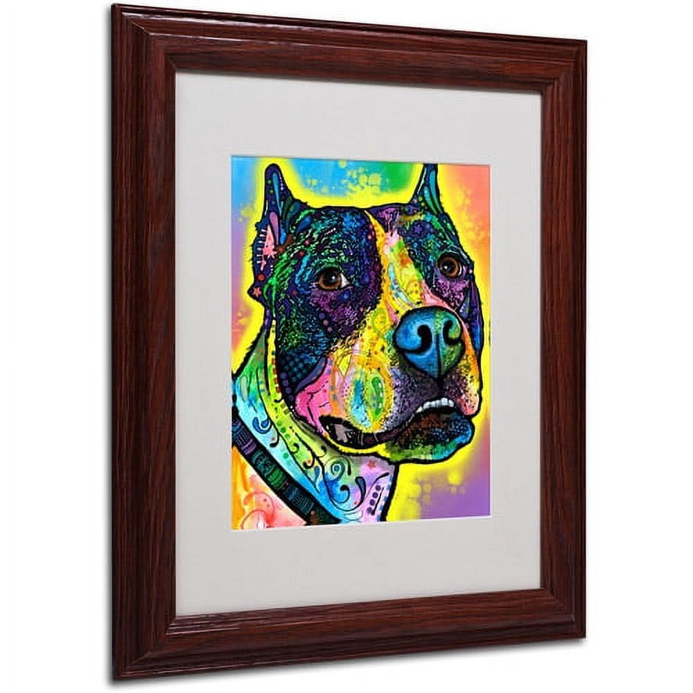 Trademark Fine Art "Justice" Canvas Art by Dean Russo, Wood Frame