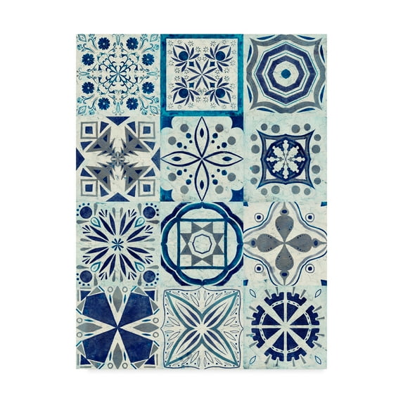 Trademark Fine Art 'Kaleidoscope Tile III' Canvas Art by Victoria Borges