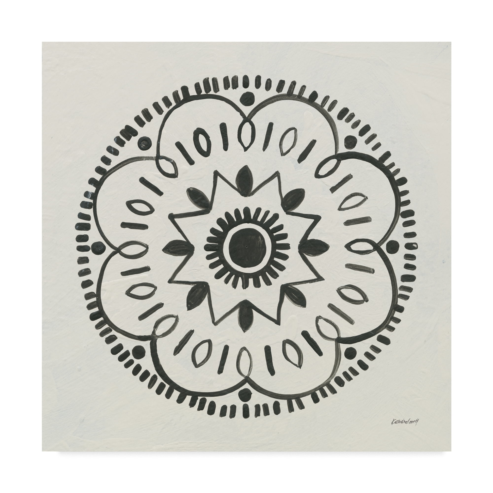 Trademark Fine Art 'Kami I' Canvas Art by Kathrine Lovell