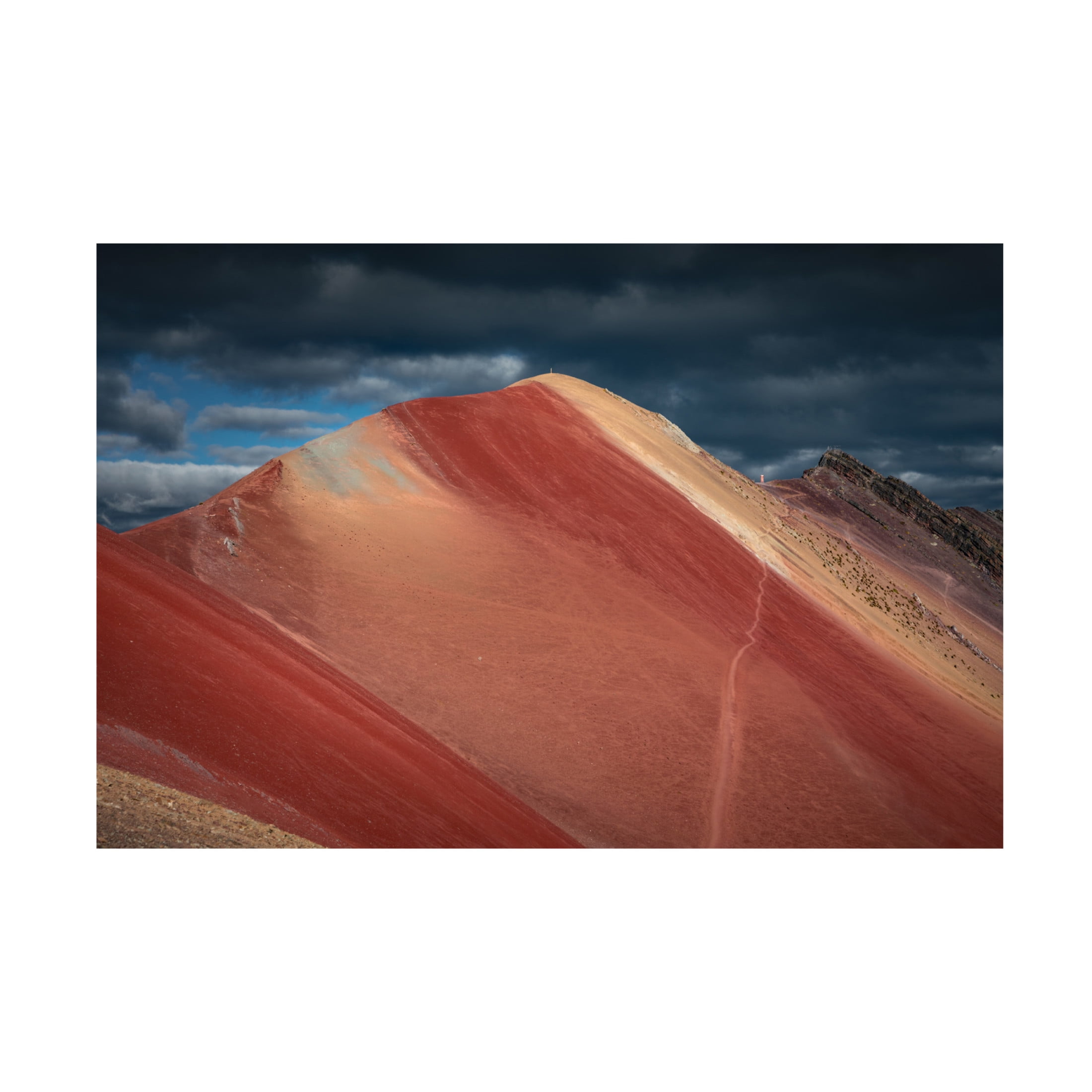 Trademark Fine Art Karol Nienartowicz  Red Valley Canvas Wall Art