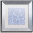 thumbnail image 1 of Trademark Fine Art "Kasbah Blue III" Canvas Art by Color Bakery White Matte, Silver Frame, 1 of 1
