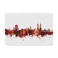 thumbnail image 1 of Trademark Fine Art 'Kassel Germany Skyline Red' Canvas Art by Michael Tompsett, 1 of 4