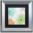 thumbnail image 1 of Trademark Fine Art "Kasumi Three II" Canvas Art by Color Bakery Black Matte, Silver Frame, 1 of 1