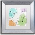 thumbnail image 1 of Trademark Fine Art "Kasumi Three II" Canvas Art by Color Bakery White Matte, Silver Frame, 1 of 1