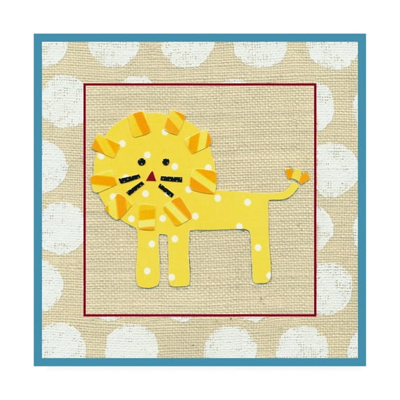 Trademark Fine Art 'Katherines Lion Childrens Art' Canvas Art by Chariklia Zarris