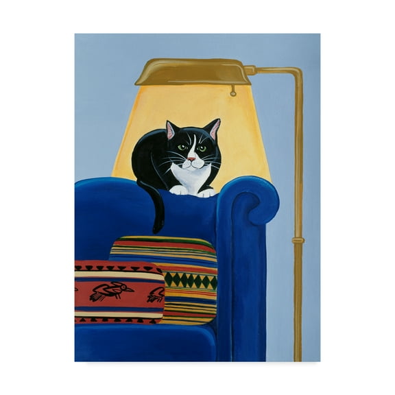Trademark Fine Art 'Katmandu Keeping Warm' Canvas Art by Jan Panico