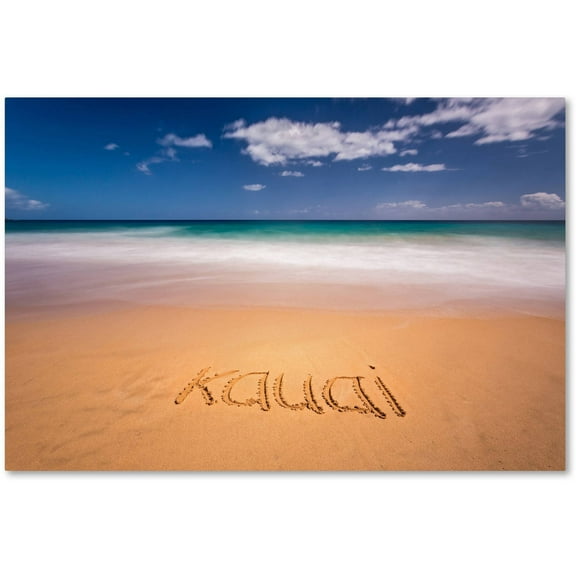Trademark Fine Art 'Kauai' Canvas Art by Pierre Leclerc