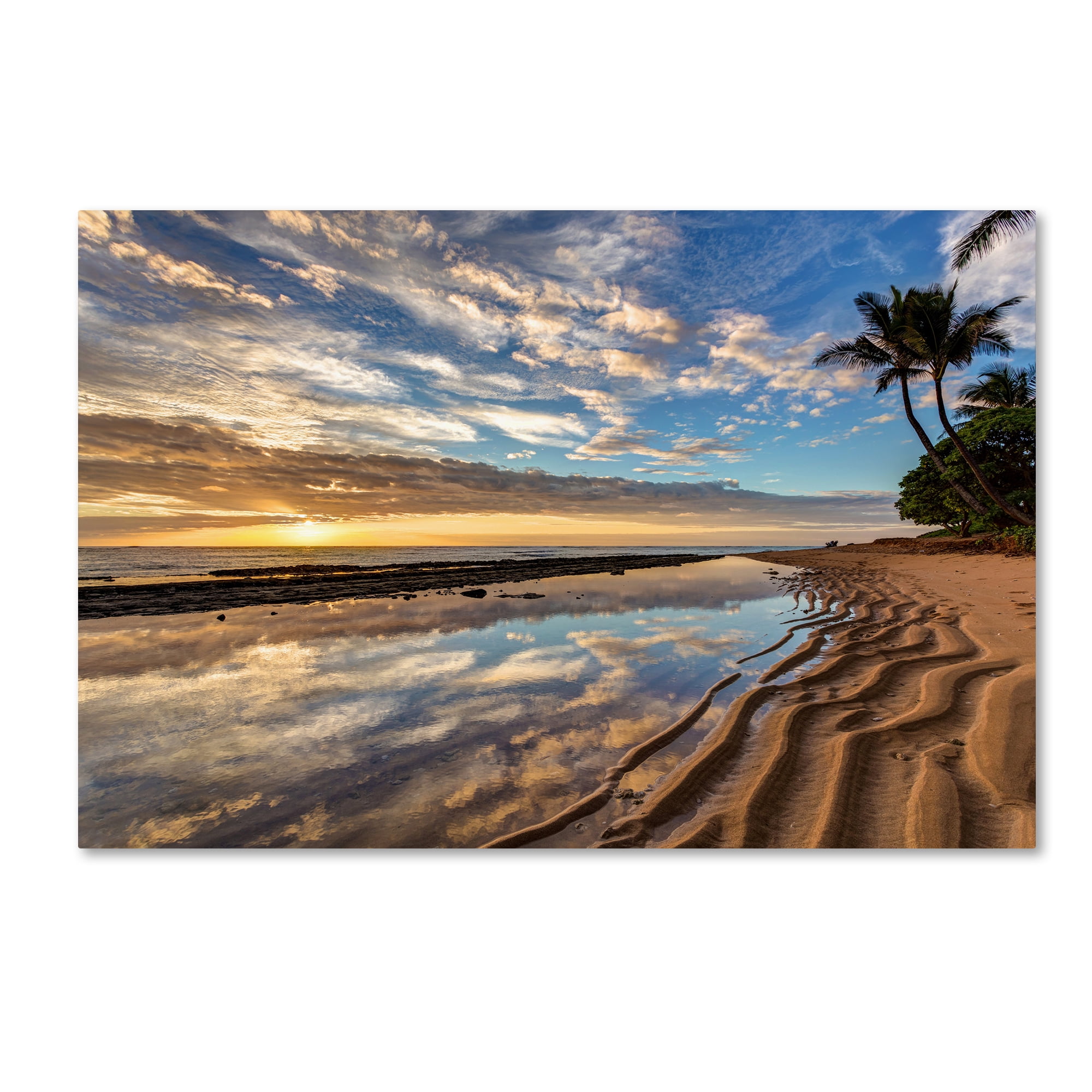 Pierre Leclerc 'Kauai Kailani Sunrise' Canvas Art 16 x 24