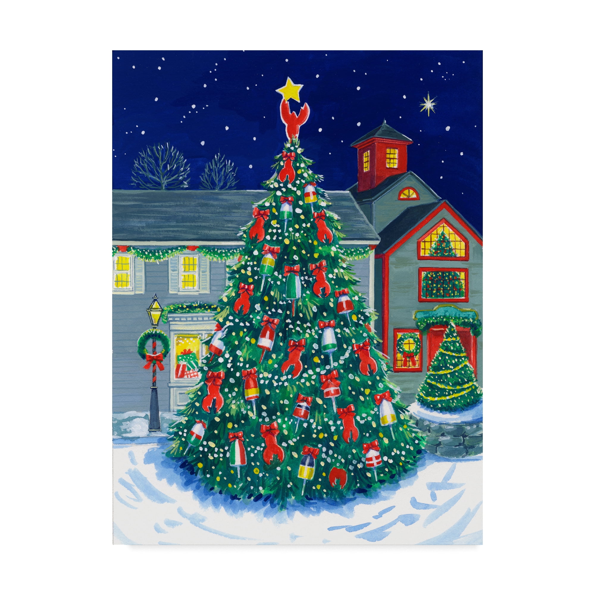 Trademark Fine Art 'Kennebunkport Tree' Canvas Art by Geraldine Aikman