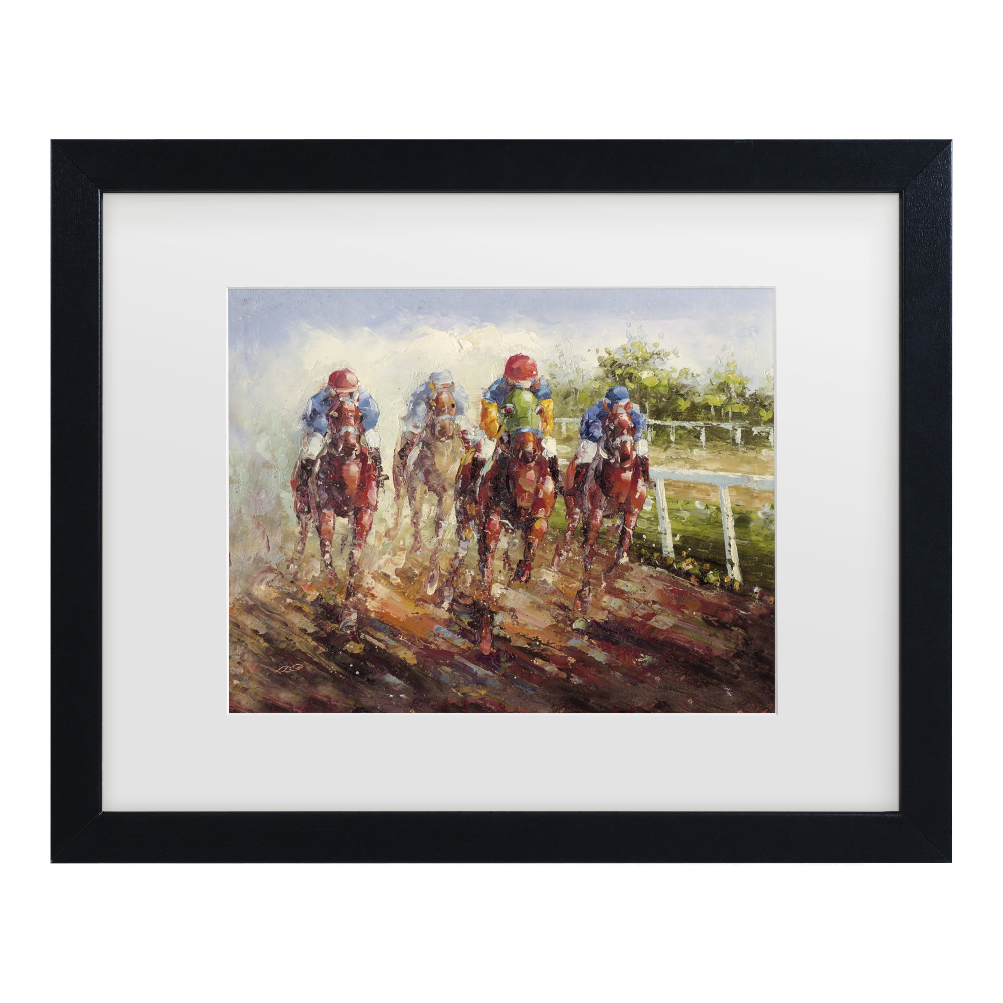 Trademark Fine Art 'Kentucky Derby' Canvas Art by Masters Fine Art
