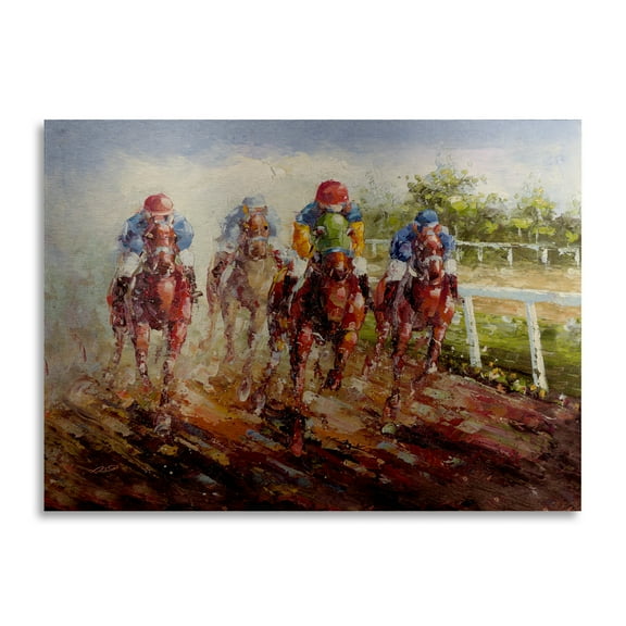 Trademark Fine Art 'Kentucky Derby' Canvas Art by Masters Fine Art