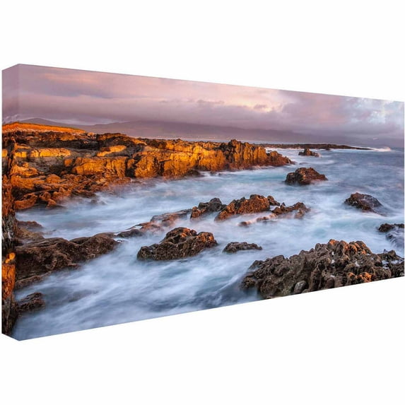 Trademark Fine Art "Kerry Sunset Ireland" Canvas Art by Pierre Leclerc