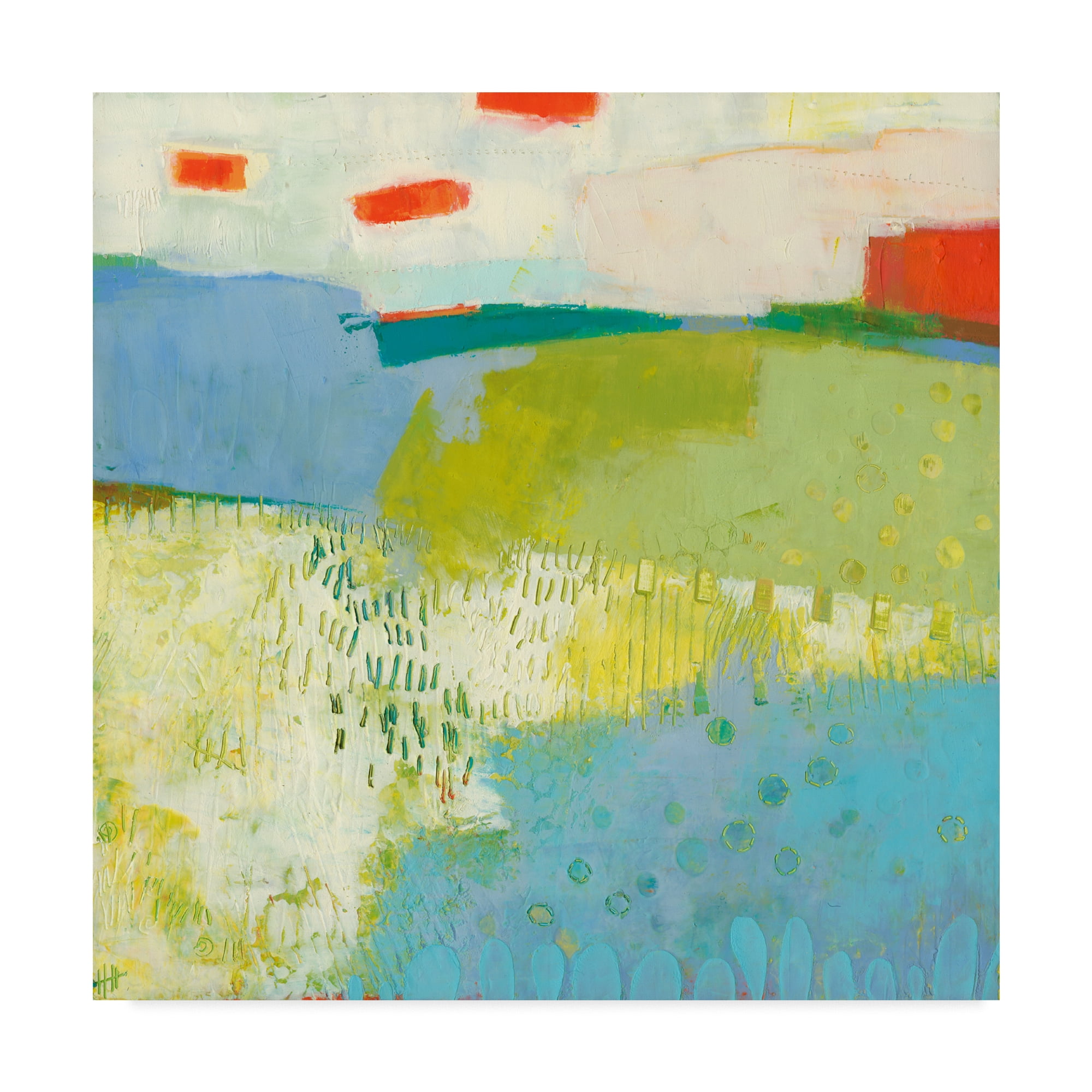 Trademark Fine Art 'Keswick V' Canvas Art by Sue Jachimiec