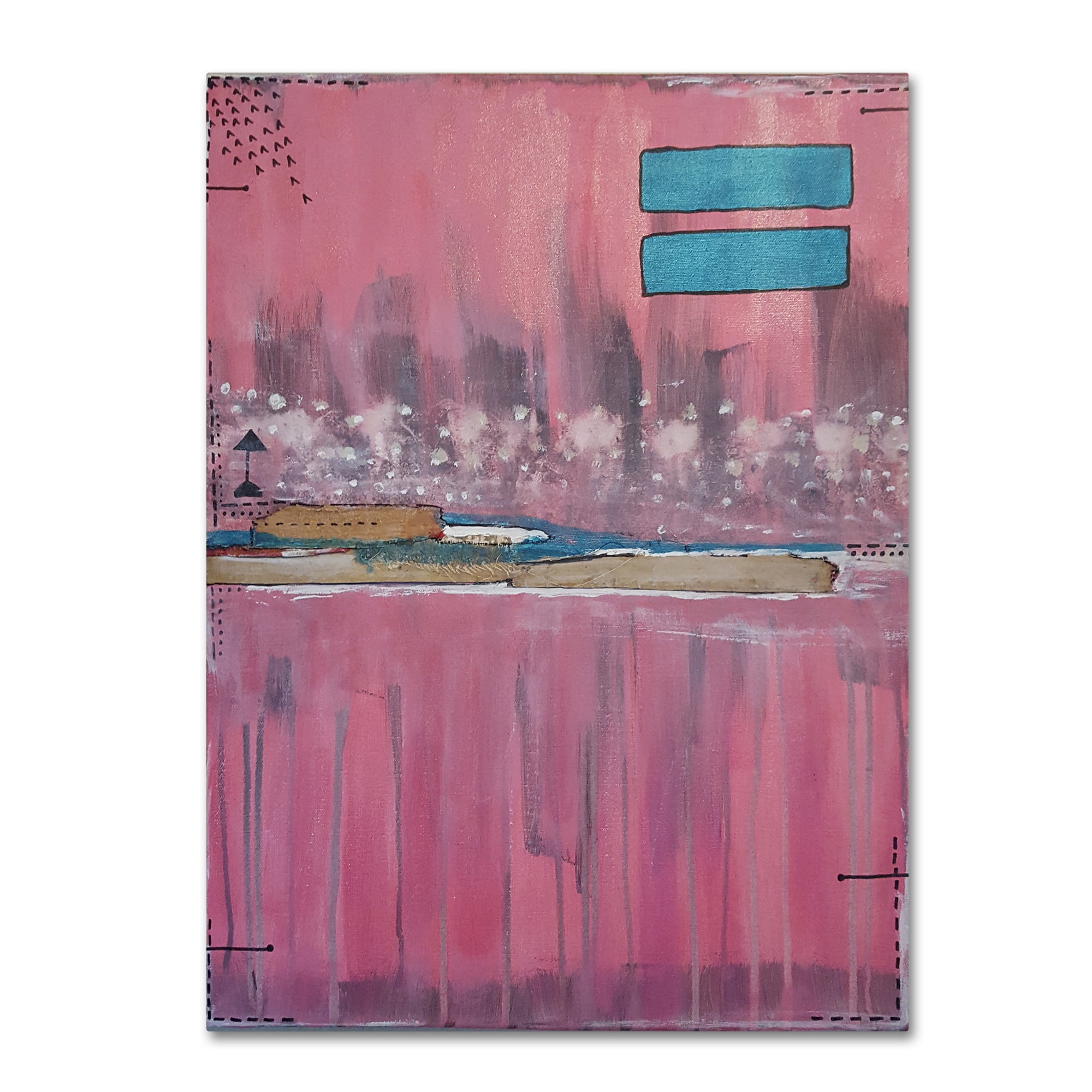 Trademark Fine Art 'Key West View' Canvas Art by Vintage Gypsy