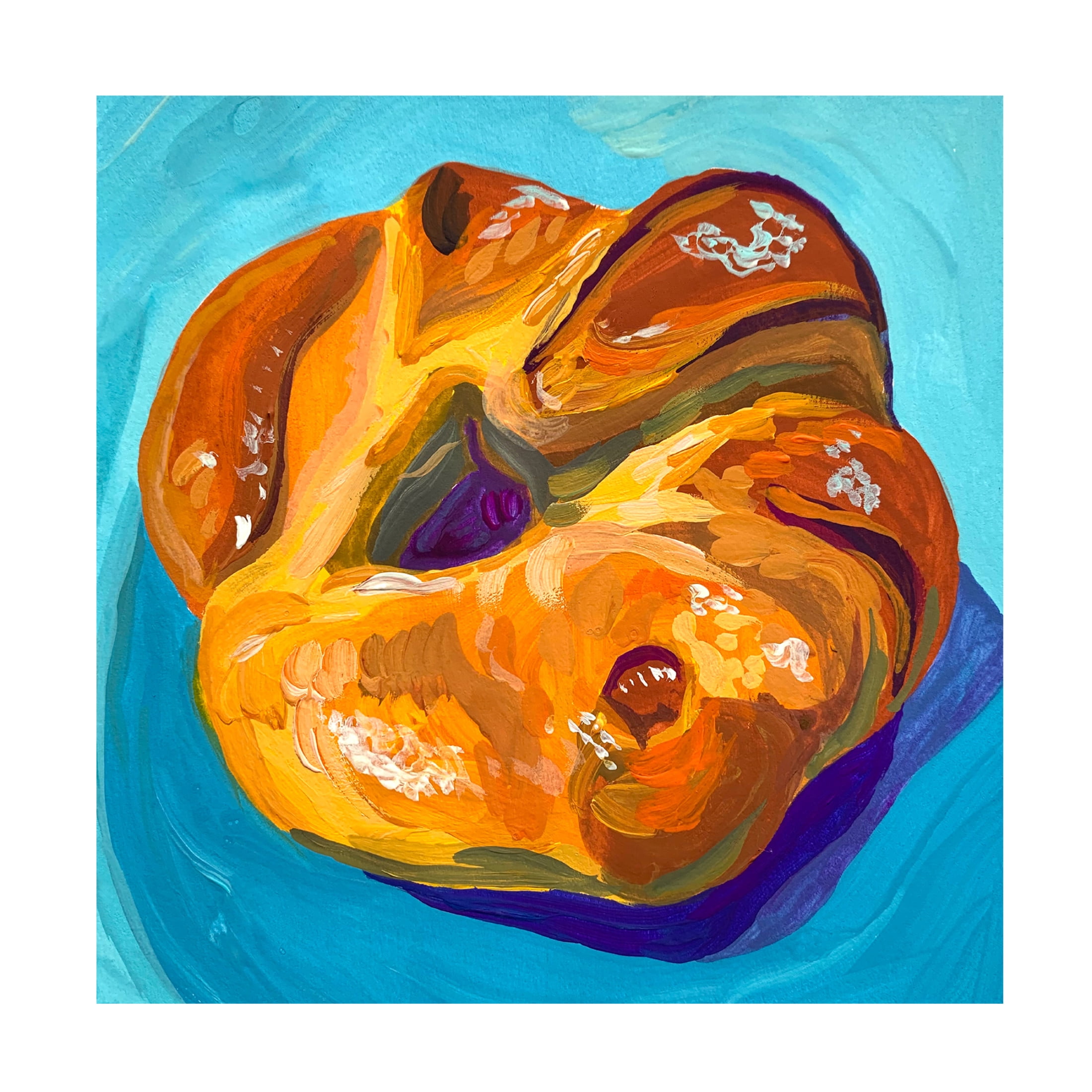 Trademark Fine Art Key and Sea Croissant Canvas Wall Art