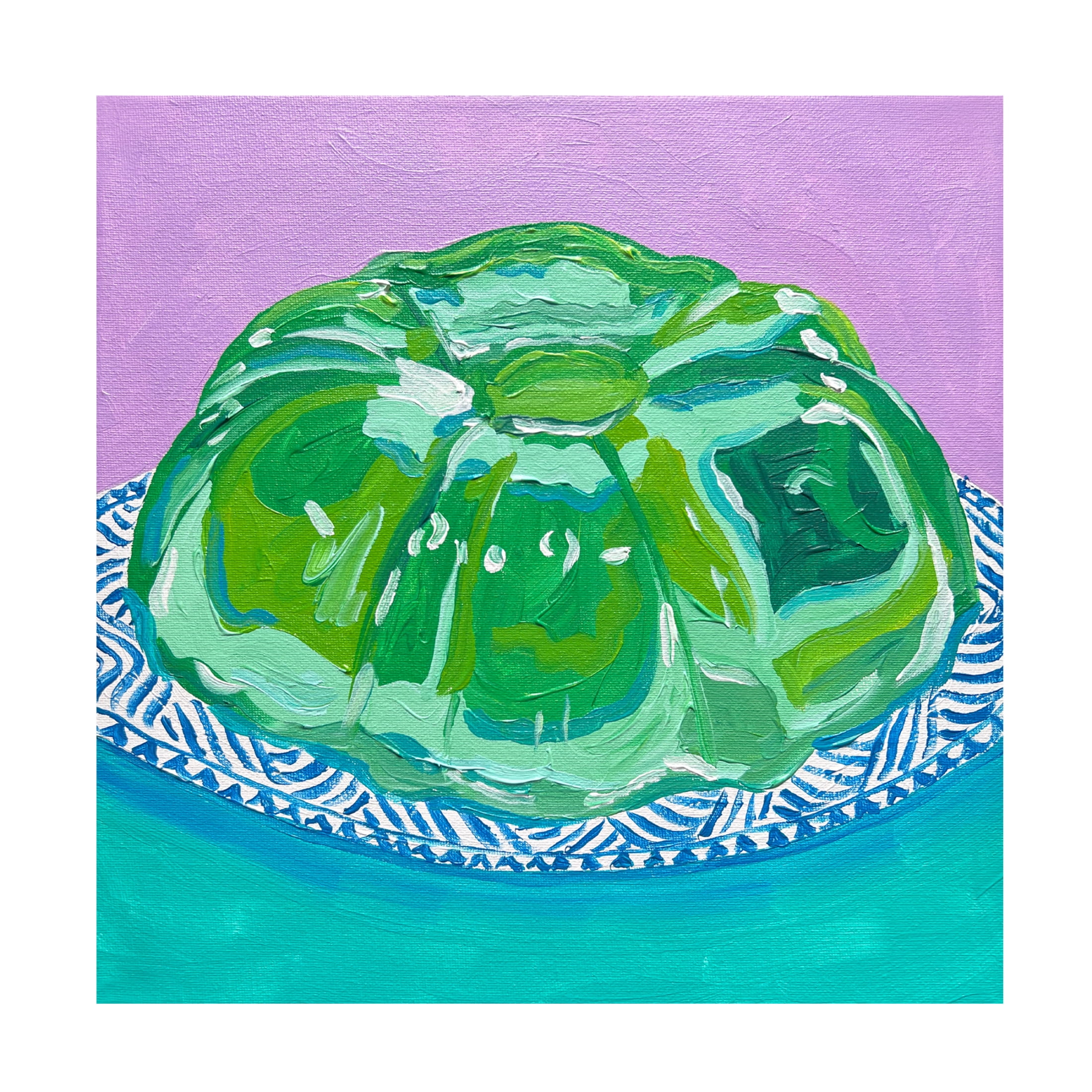Trademark Fine Art Key and Sea Lime Jello Canvas Wall Art
