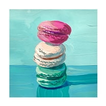 Trademark Fine Art Key and Sea Macarons Canvas Wall Art