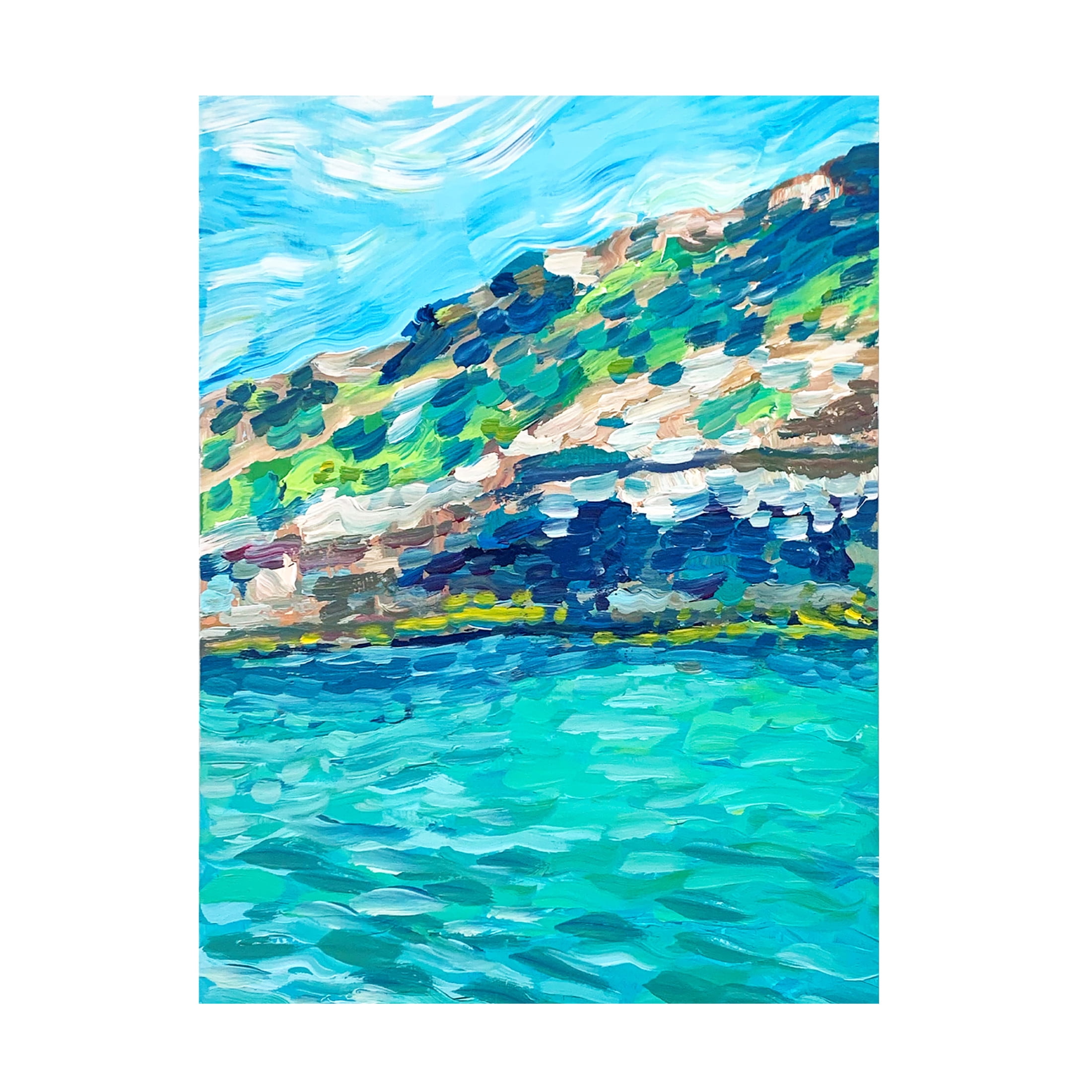 Trademark Fine Art Key and Sea Palma Canvas Wall Art