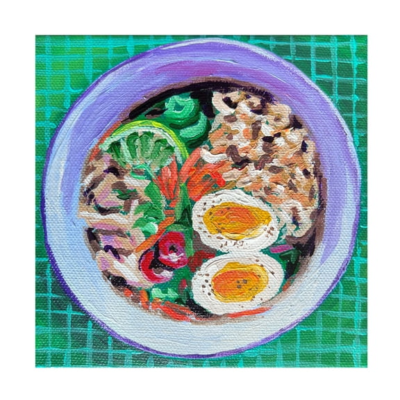 Trademark Fine Art Key and Sea Ramen Canvas Wall Art