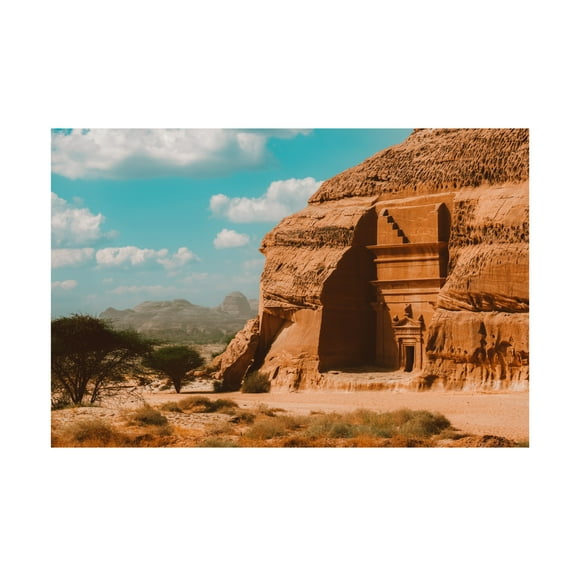 Trademark Fine Art Khaled Alula, Saudi Arabia Canvas Wall Art