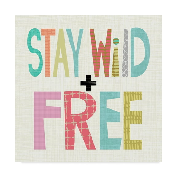 Trademark Fine Art 'Kid Play IV' Canvas Art by Chariklia Zarris