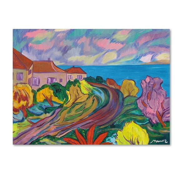 Trademark Fine Art "Kihei Shore" Canvas Art by Manor Shadian