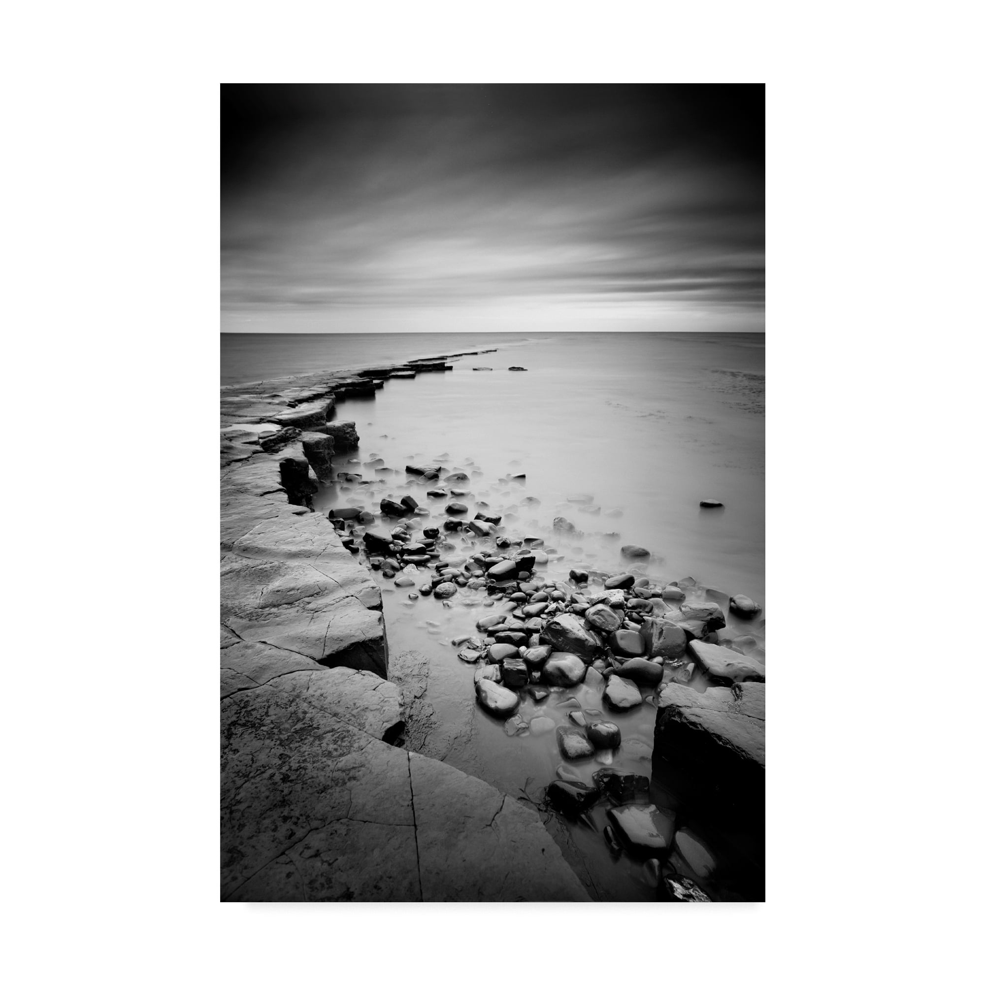 Trademark Fine Art 'Kimmeridge Bay' Canvas Art by Nina Papiorek