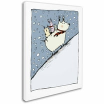 Trademark Fine Art "Kind Dog" Canvas Art by Carla Martell