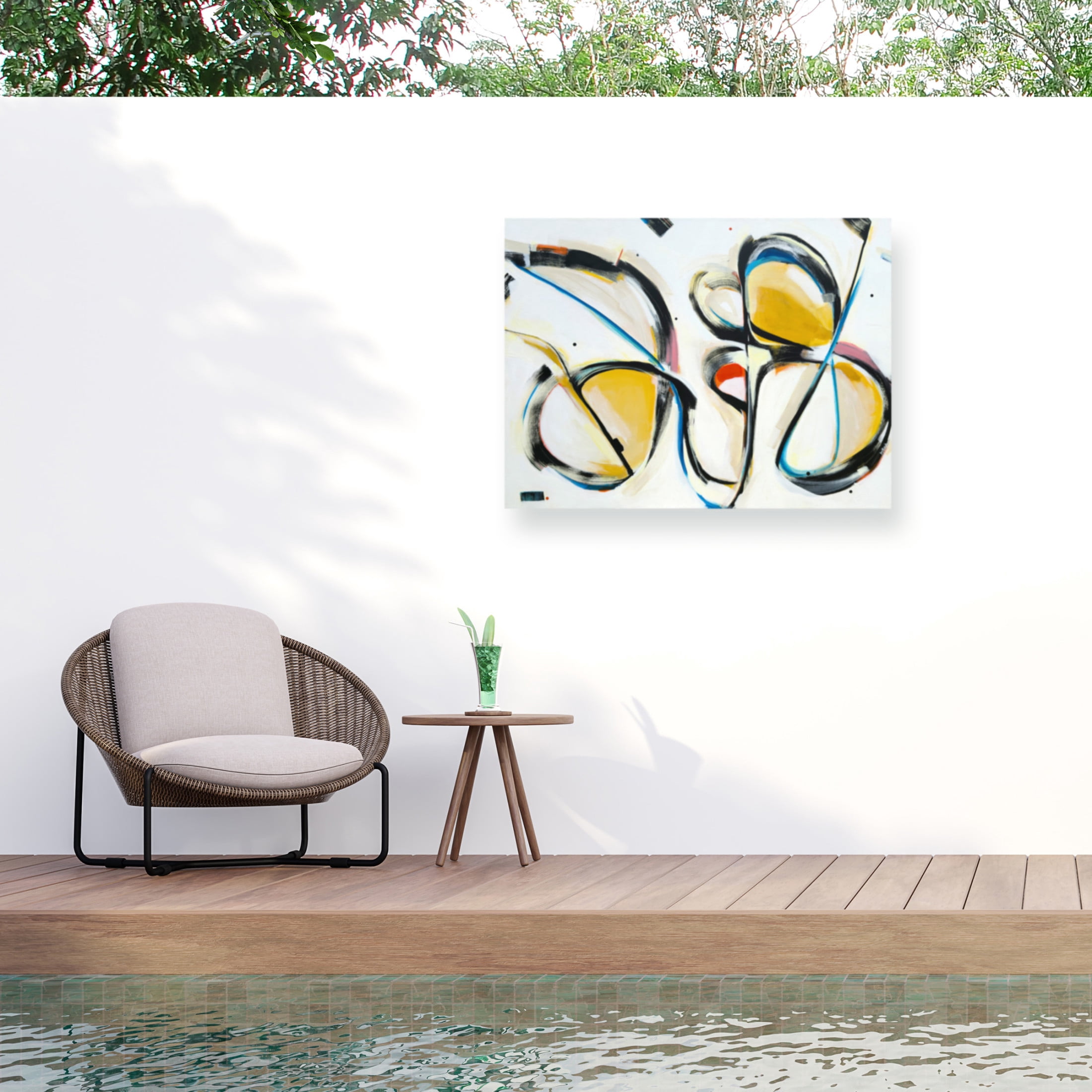 Trademark Fine Art Kirsty Black Moxie Moll Outdoor Canvas Art