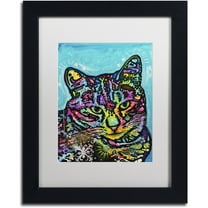 Trademark Fine Art "Kismet" Canvas Art by Dean Russo, White Matte, Black Frame