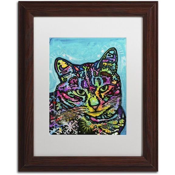 Trademark Fine Art "Kismet" Canvas Art by Dean Russo, White Matte, Wood Frame