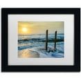 thumbnail image 1 of Trademark Fine Art 'Kissed by the Sea' Canvas Art by PIPA Fine Art, White Matte, Black Frame, 1 of 4