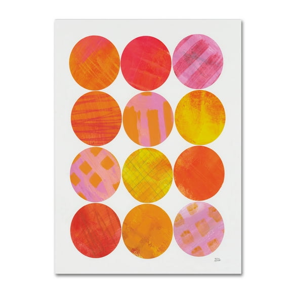 Trademark Fine Art 'Kitchen Garden Dots I' Canvas Art by Melissa Averinos