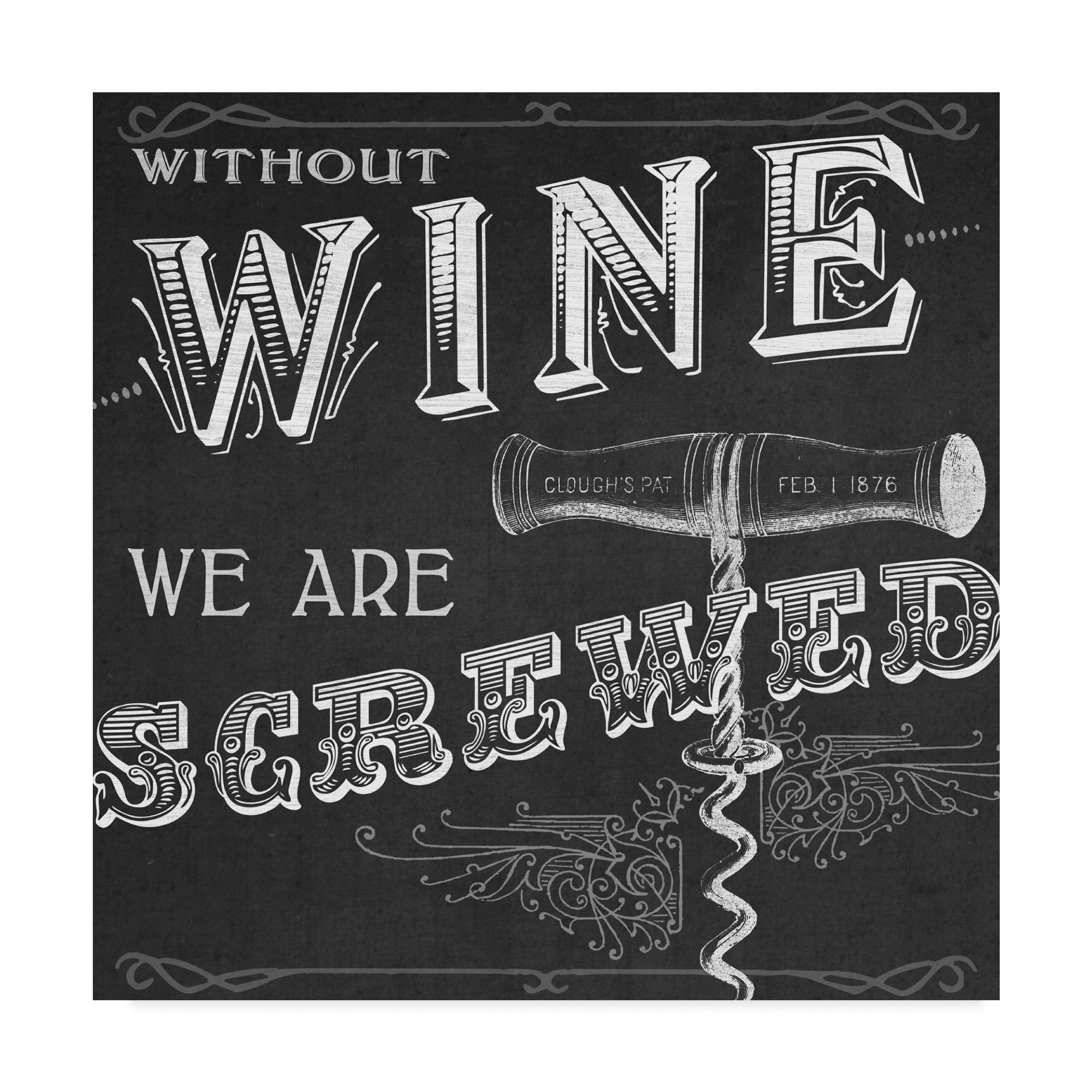 Trademark Fine Art 'Kitchen Sass V' Canvas Art by June Erica Vess