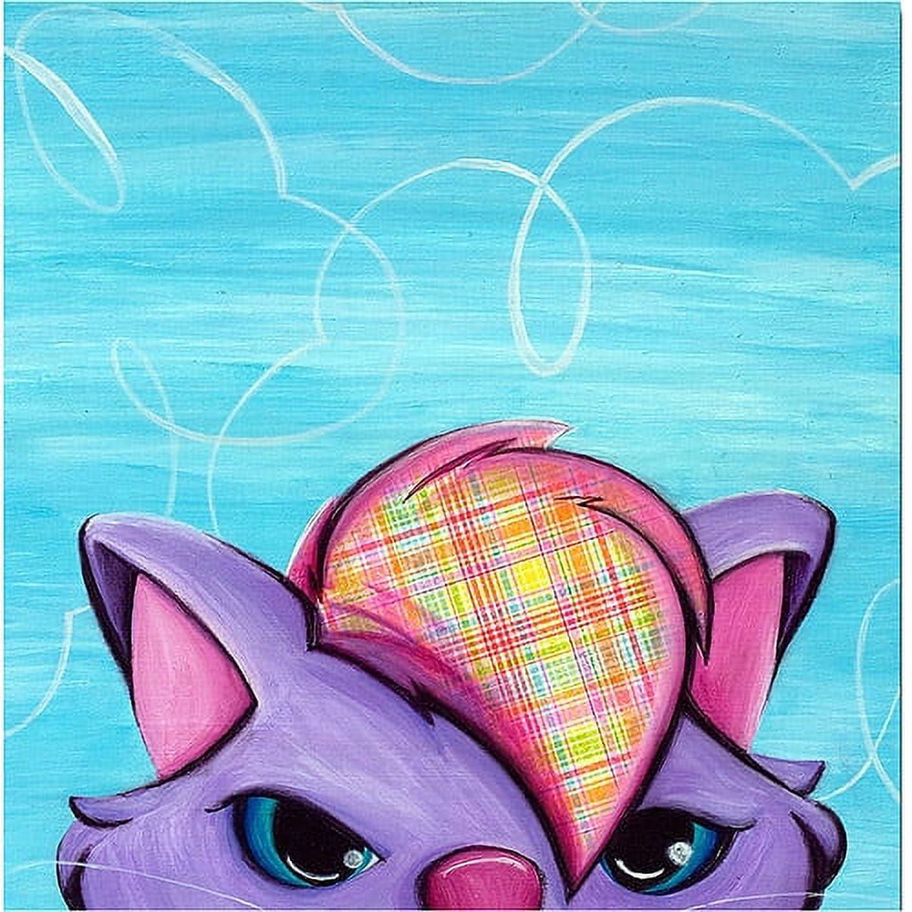 Trademark Fine Art "Kitty" Canvas Art by Sylvia Masek