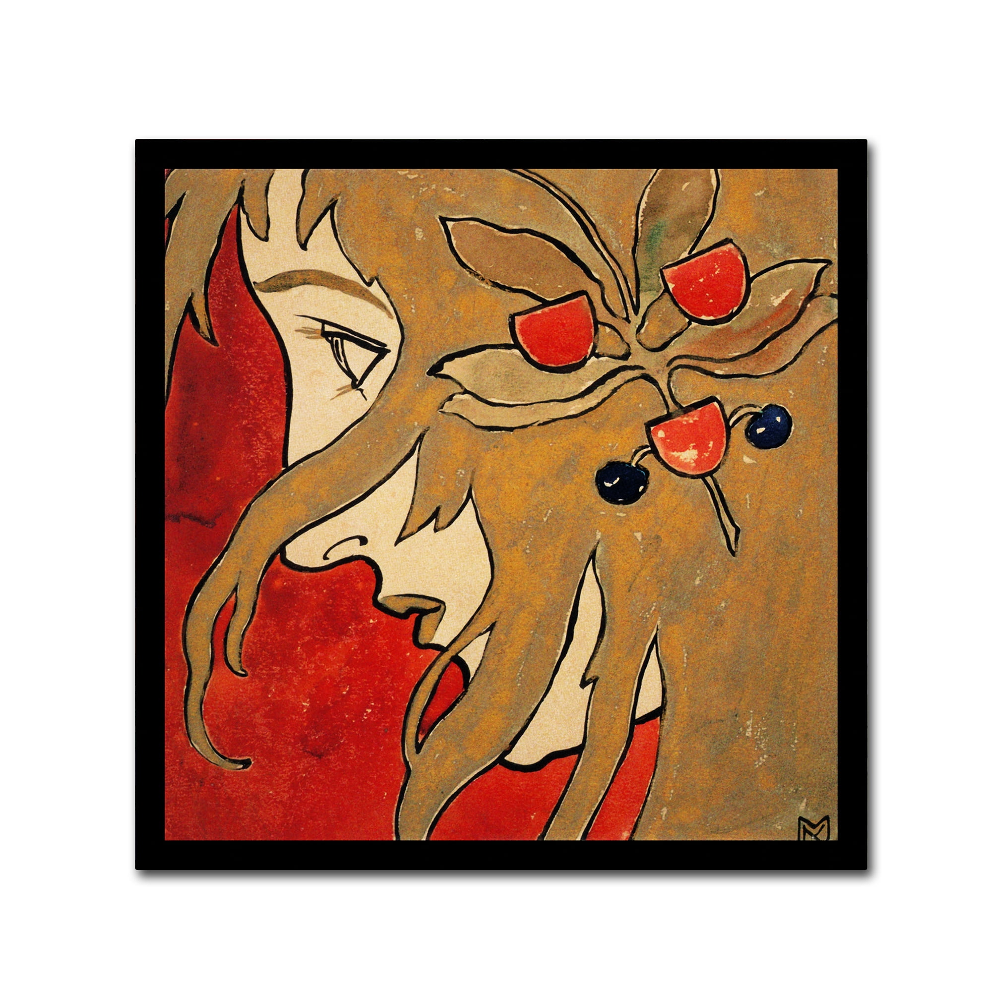 Trademark Fine Art 'Koloman Moser' Canvas Art by Vintage Lavoie