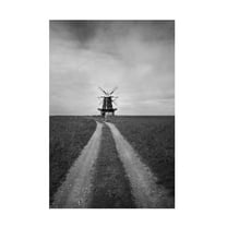 Trademark Fine Art Kristina Nordin Windmill Canvas Wall Art