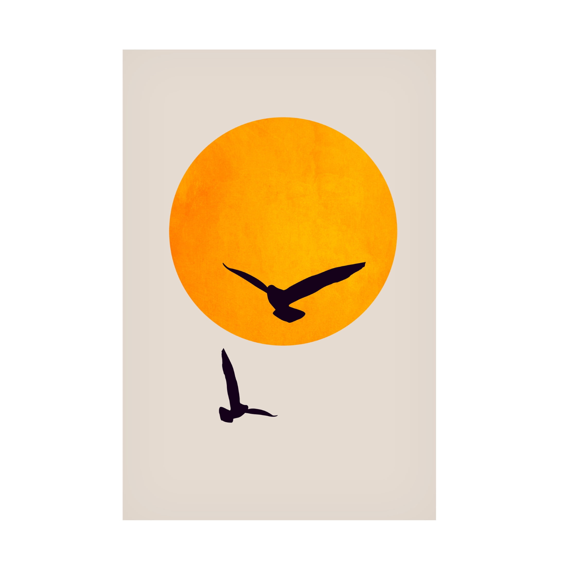 Trademark Fine Art Kubistika Birds In the Sky Canvas Wall Art