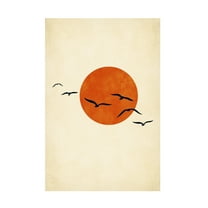Trademark Fine Art Kubistika   Dancing With the Sun Canvas Wall Art