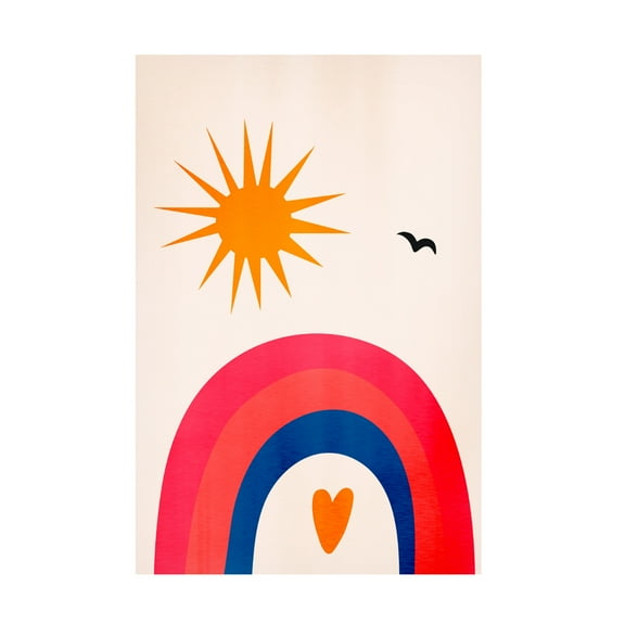 Trademark Fine Art Kubistika Happy Days! Canvas Wall Art