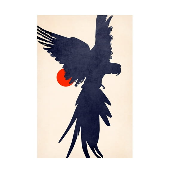 Trademark Fine Art Kubistika Parrot Canvas Wall Art