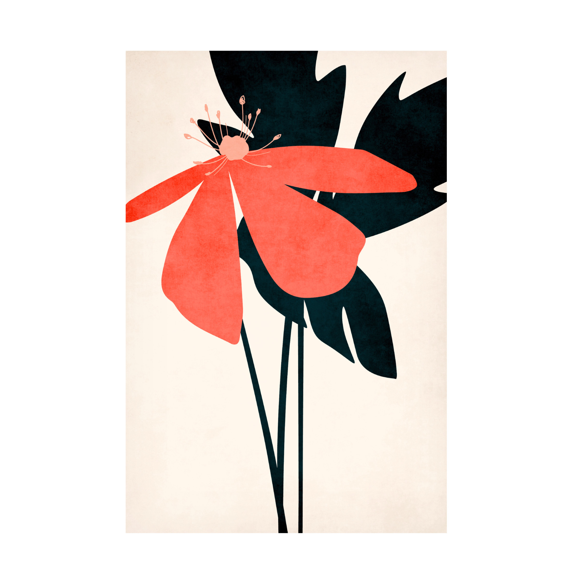 Trademark Fine Art Kubistika  Thinking of You Canvas Wall Art