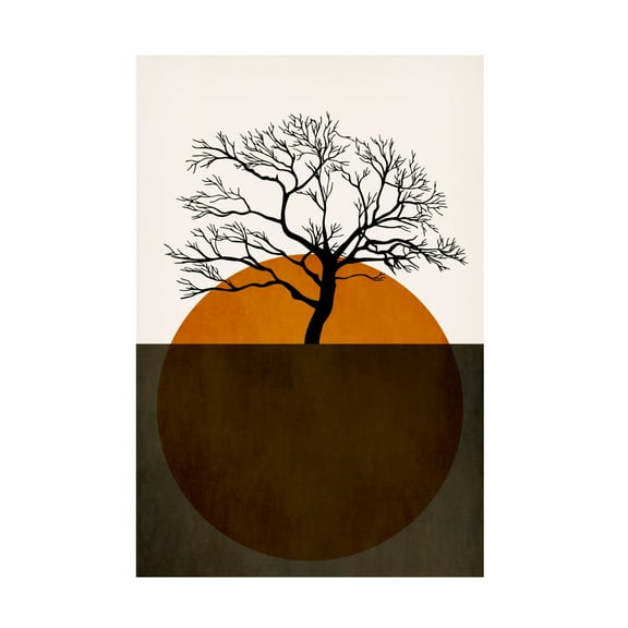 Trademark Fine Art Kubistika  Winter Days Canvas Wall Art