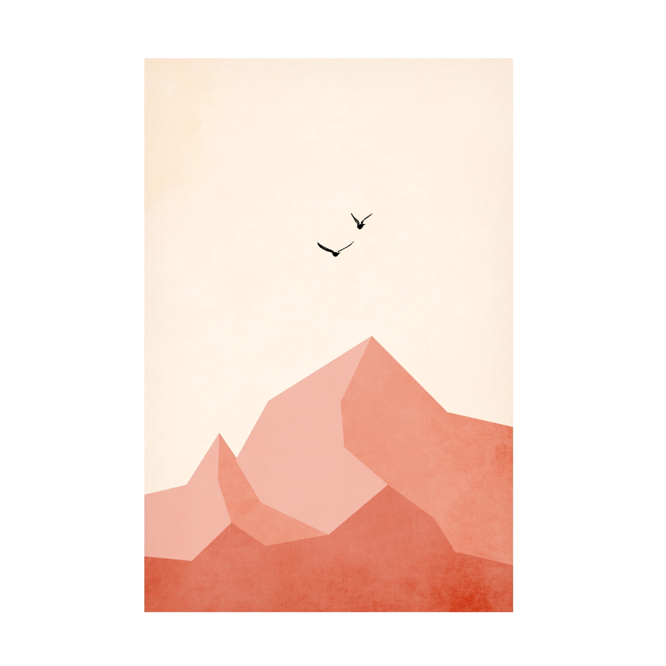 Trademark Fine Art Kubistika Zugspitze, Eins Canvas Wall Art