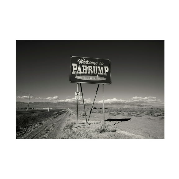 Trademark Fine Art Kurt Klein Pahrump Canvas Wall Art - 19x12