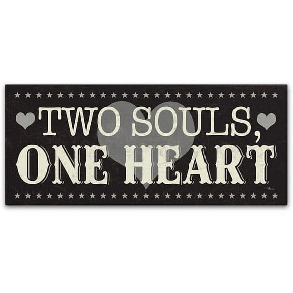 Trademark Fine Art "L-O-V-E V Black" Canvas Art by Pela Studio