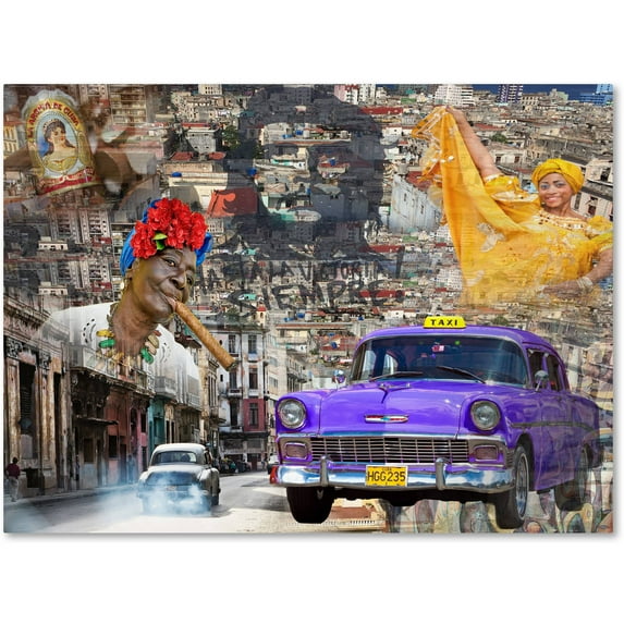 Trademark Fine Art "La Aroma de Cuba" Canvas Art by Alberto Lopez