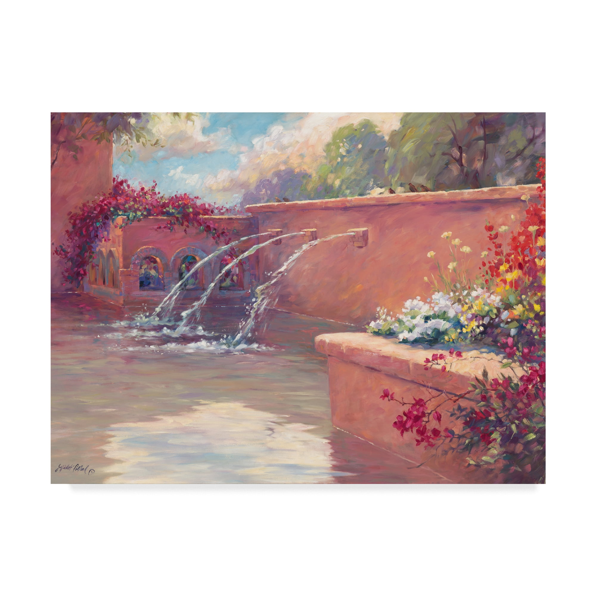Trademark Fine Art 'La Borgata' Canvas Art by Julie G. Pollard