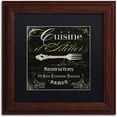 thumbnail image 1 of Trademark Fine Art "La Cuisine I" Canvas Art by Color Bakery Black Matte, Wood Frame, 1 of 4