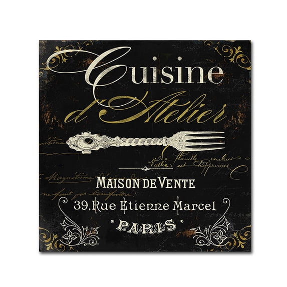 Trademark Fine Art "La Cuisine I" Canvas Art by Color Bakery